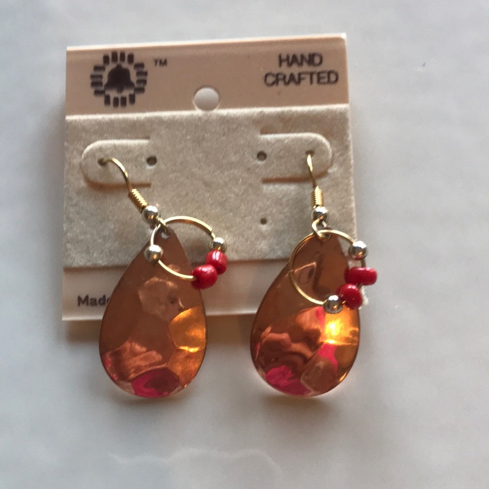 Earrings hand made Tucson new still on card